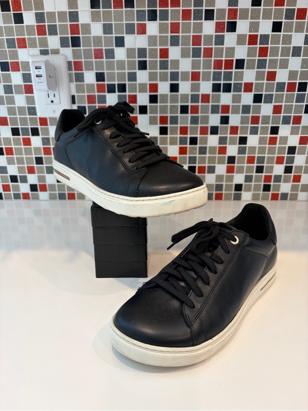 Birkenstock Bend Low Leather Sneaker - Size 40 EU (9-9.5 US)